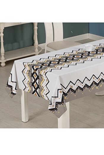 HIC Multicolored tablecloth 137 x 150 cm