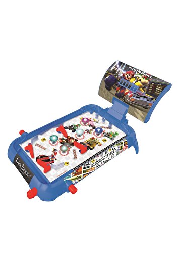 LEXIBOOK Nintendo Mario Kart Electronic Pinball Table | LCD Screen | Light & Sound Effects | 52x26.5 Inches