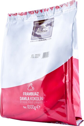 Alba Frambuaz Damla Kokolin 1000 gr