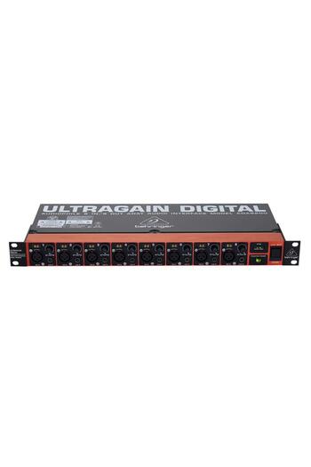 Behringer Audio Interface with Ada8200 Midasi Microphone Preamplifier