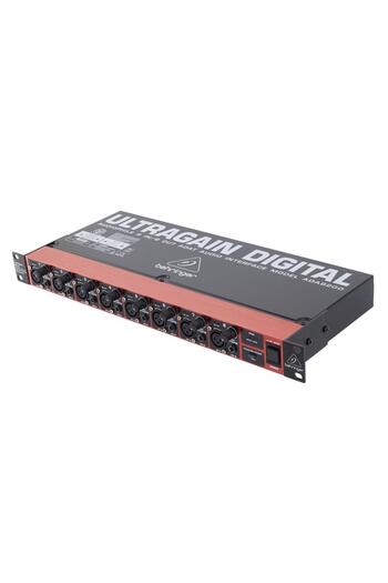 Behringer Audio Interface with Ada8200 Midasi Microphone Preamplifier