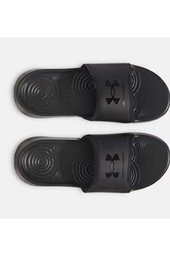 Under Armour Erkek Deri Rahat Taban Günlük Kullanım Siyah Terlik 3027219-002