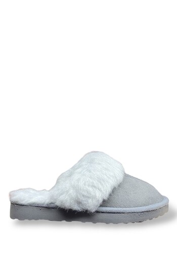 Pierre Cardin |   Pc-54392 - Women's Black Furry Inside Slippers