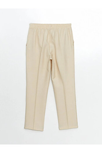 LC Waikiki Lcw Modest Brown Women's Elastic Waist Pants