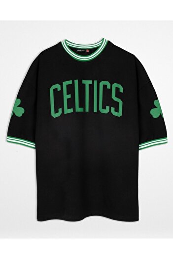CC STORE Celtic Printed Black Oversize Unisex Tshirt