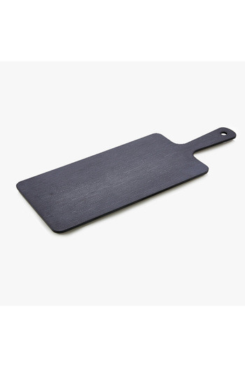HIC Melamine Serving Board Matte Black Color Size 44.5 cm