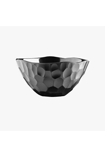 HIC Melamine Serving Bowl Black Color Size 23 cm