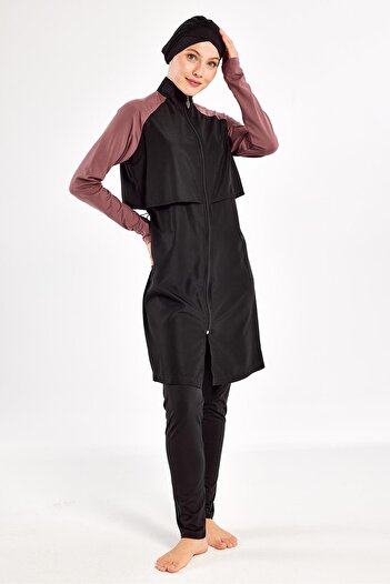 Adasea Debbie Long Sleeve Hijab Swimsuit