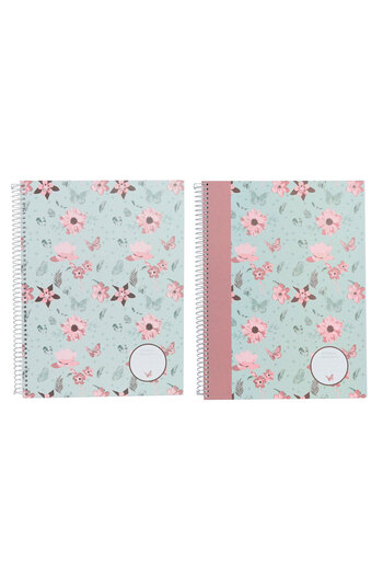 Ancor A4 Spiraled Lined B'log Wonder Notebook -112344