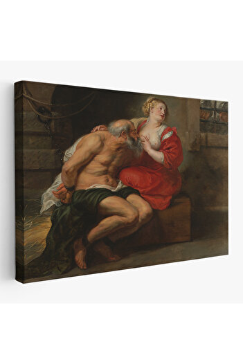 N NOXXO Peter Paul Rubens Cimon ve Pero Kanvas Tablo, Çıplak Tablo, Giclee Duvar Sanatı-5377