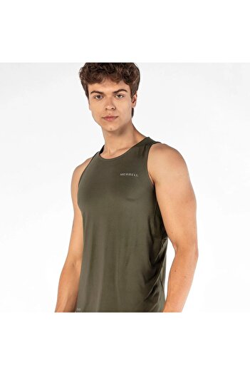 Merrell Ανδρικό πράσινο φανελάκι Taper ΑΝΔΡΙΚΟ ΦΑΝΕΛΑΚΙ M2TAPER