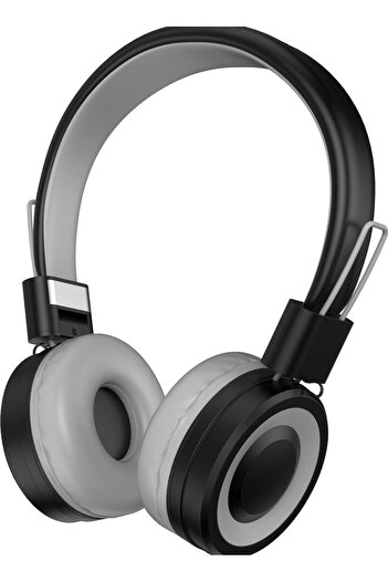Taimi Full size over-ear headphones with microphone-Black And Grey