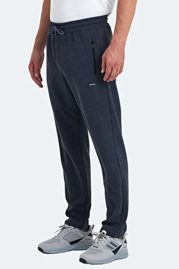 Slazenger Ανδρικά αθλητικά παντελόνια από ανθρακί KANE