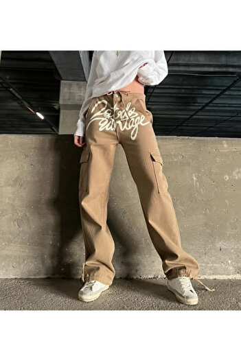 KOTOLOG Adjustable 4-Season Trousers with Printed Front Waist and Legs