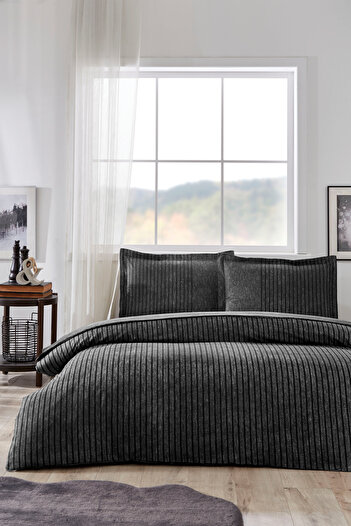 Özdilek Noir Single Fitted Sheet Duvet Cover Set
