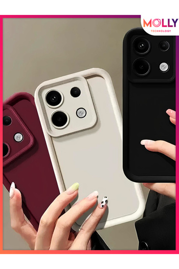Molly Sand Pink Edges Thick Pan Silicone Case for Infinix Note 30