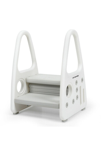 Eazy Kids 2 Step Stool - Grey