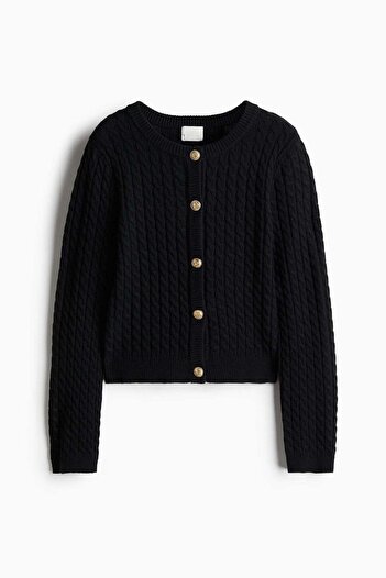 H&M Cable-knit cardigan