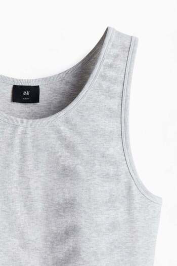 H&M Slim Fit Ribbed vest top