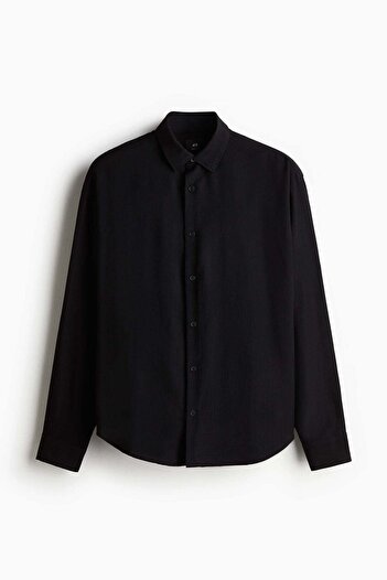 H&M Regular Fit Crinkled shirt