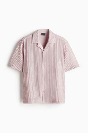 H&M Loose Fit Textured resort shirt