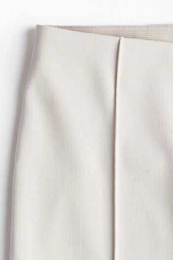 H&M Flared crease-leg trousers