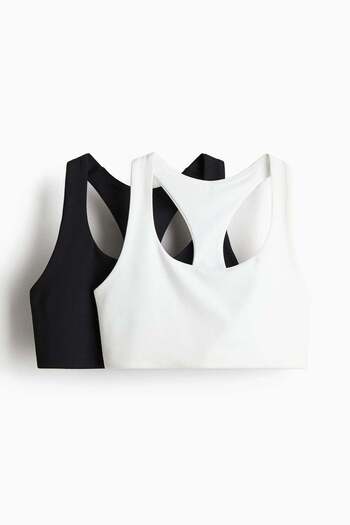H&M 2-pack Medium support sports bras