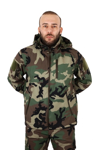 Astüm Askeri Malzeme Παλτό Softshell (με σχέδιο)
