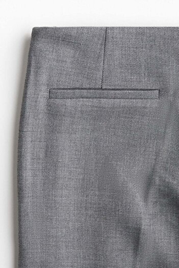 H&M Flared crease-leg trousers