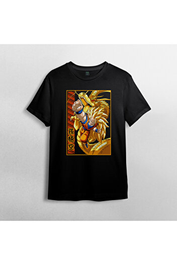 Pixxa Μπλουζάκι Dragon Ball Goku Crew Neck 100% βαμβακερό - Μοντέλο 12