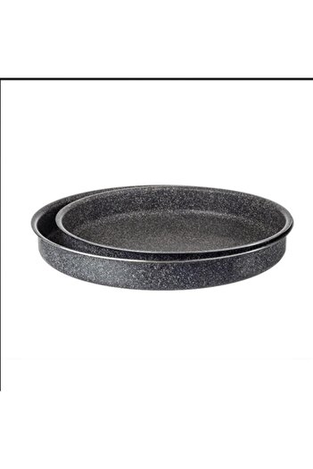 Dania A set of round oven trays from Newflon, size 34-38 cm