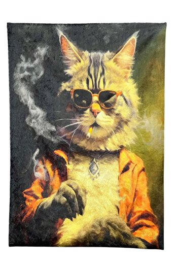 Doğudeko 70 cm X 100 cm Velvet Wall Tapestry - Ideal Rectangular Pablo