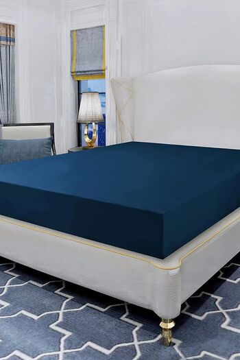 LADYNİL 100% Cotton Single and Double Fitted Sheet - Breathable and Durable, Natural Sleep
