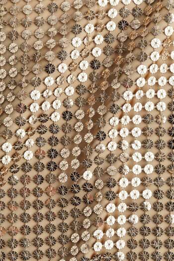 H&M Sequined mesh skirt