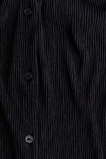 H&M Crinkled loungewear shirt