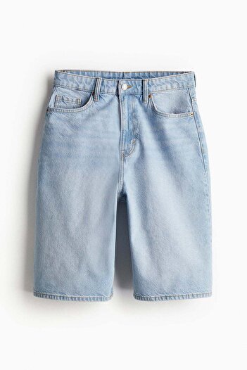 H&M Bermuda Baggy High Denim shorts