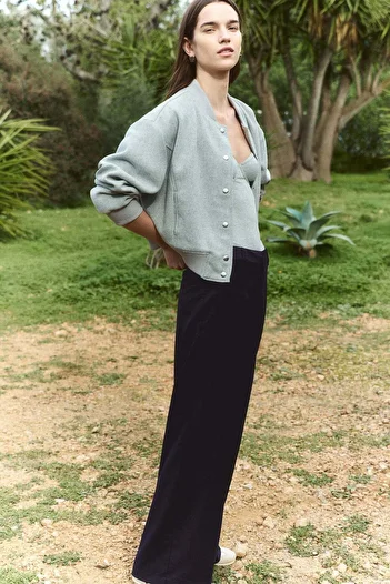 H&M Wide tailored trousers