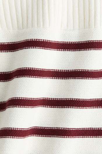 H&M Purl-knit boat-neck jumper