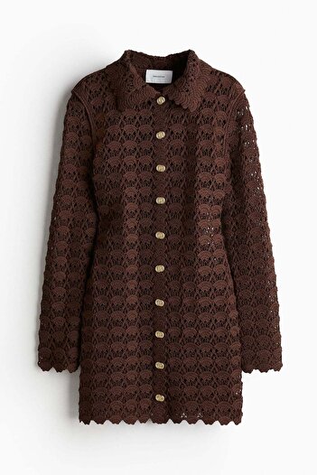 H&M Crochet-look Dress