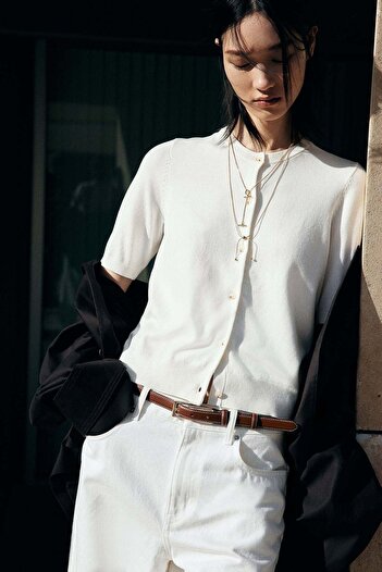 H&M Short-sleeved cardigan