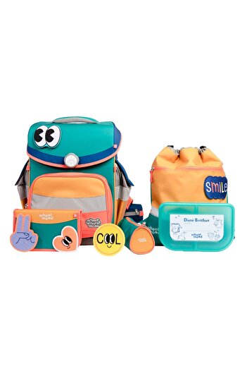 School Mood Timeless Pro School bag set 7-piece