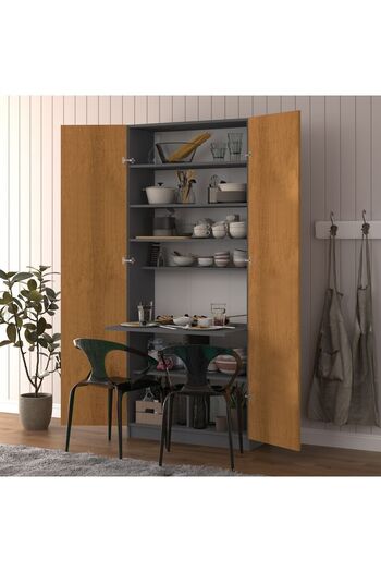 Asra Trend Sonamo Modern Dolaplı Çalışma Masası Kitaplıklı Raflı Bilgisayar Ofis Ders Çalışma Yemek Masası