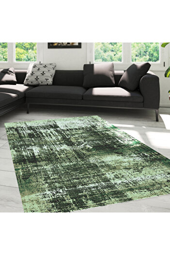 Homelux Ryo Rug, Rectangular, 152X230 Cm, Abstract, Green, Polyester