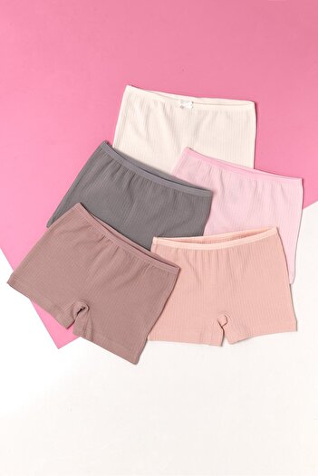 Katia&Bony Boxeri multicolori pentru fete, pachet de 5