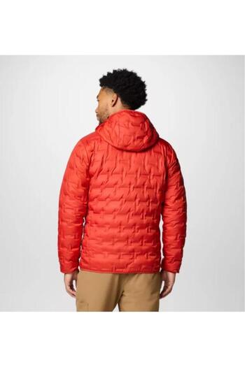 Columbia Delta Ridge Iı Down Hooded Erkek Kırmızı Outdoor Mont Wo6610-698