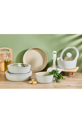 FALEZ Auris X Large 9 Piece Cookware Set