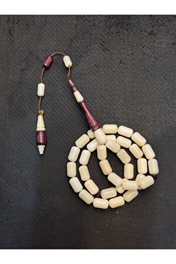 TESBİH ADAM Pomegranate Capsule Grained Purple Rose Imame Designed Rosary