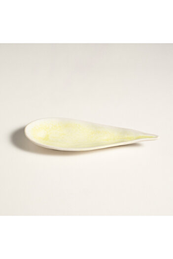 Zsa Zsa Zsu Fonte Stoneware Servis Tabağı 22.5x8x2.5 Cm Yeşil
