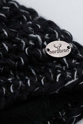 Nordbron Black Soft Weasley - Daily Use, Logo Detailed Headband