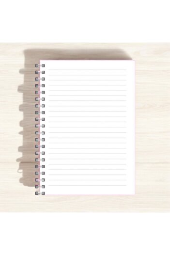 Panda A5 Size School Notebook - Spiral Notebook - with Sticker Gift - School Notebook, Notebook